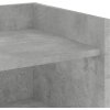 Příborník 73,5 x 35 x 75 cm kompozitní dřevo [848391] (Barva Betonová šedá)