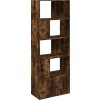 Knihovna 70 x 36 x 189 cm kompozitní dřevo [3295321] (Barva Kouřový dub)