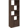 Knihovna 70 x 36 x 189 cm kompozitní dřevo [3295321] (Barva Kouřový dub)