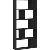 Knihovna 5patrová artisan 80,5 x 23,5 x 162,5 cm kompozit [852772] (Barva Černá)