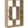 Knihovna 63 x 20 x 90 cm kompozitní dřevo [858143] (Barva Šedá sonoma)