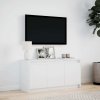 TV skříňka s LED 100 x 34 x 50 cm kompozitní dřevo [852208]