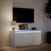 TV skříňka s LED 100 x 34 x 50 cm kompozitní dřevo [852208]
