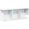 Nástěnná skříňka 80 x 20 x 30 cm kompozitní dřevo [854832] (Barva Bílá)