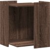 Skříňka na kočičí záchod 42 x 42 x 51 cm kompozit [857748] (Barva Hnědý dub)