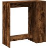 Barový stůl s regály 101 x 40 x 103,5 cm kompozitní dřevo [854368] (Barva Kouřový dub)