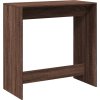Barový stůl 102 x 50 x 103,5 cm kompozitní dřevo [854433] (Barva Hnědý dub)