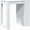 Barový stůl 102 x 70 x 103,5 cm kompozitní dřevo [3309321] (Barva Bílá)