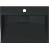 Umyvadlo 50x38x11 cm minerální/mramorový kompozit [155984] (Barva Antracitová)