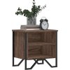 Noční stolek 40 x 30 x 40 cm dřevotříska [848502] (Barva Hnědý dub)