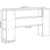 Čelo postele s úložným prostorem 150 cm masivní borovice [855627] (Barva Přírodní)