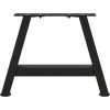 Nohy konferenčního stolku ve tvaru A, 2 ks, , 40 x (30-31) cm, ocel [4012812] (Barva Černá)