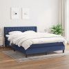 Box spring postel s matrací 140 x 200 cm textil [3129953] (Barva Světle šedá)