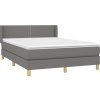 Box spring postel s matrací 140 x 200 cm textil [3130199] (Barva Modrá)