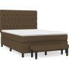 Box spring postel s matrací 140x200 cm textil [3136843] (Barva Modrá)