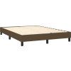 Box spring postel s matrací 140x200 cm textil [3139979] (Barva Černá)