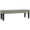 Box spring postel s matrací 140x200 cm samet [3137786] (Barva Tmavě šedá)