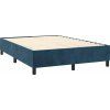 Box spring postel s matrací 140x200 cm samet [3137786] (Barva Tmavě šedá)