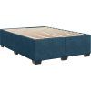 Box spring postel s matrací 140x200 cm samet [3293236] (Barva Světle šedá)