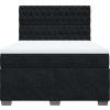 Box spring postel s matrací 140x200 cm samet [3293236] (Barva Světle šedá)
