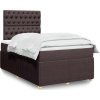 Box spring postel s matrací 120x200 cm textil [3294336] (Barva Modrá)