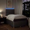 Box spring postel s matrací 120x200 cm textil [3294336] (Barva Modrá)