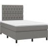 Box spring postel s matrací 120x200 cm textil [3142006] (Barva Krémová)