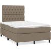 Box spring postel s matrací 120x200 cm textil [3142006] (Barva Krémová)