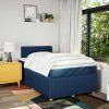 Box spring postel s matrací 120x200 cm textil [3289730] (Barva Světle šedá)