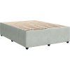 Box spring postel s matrací 140x190 cm samet [3287741] (Barva Tmavě šedá)
