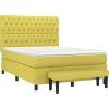 Box spring postel s matrací 140x190 cm textil [3136829] (Barva Světle šedá)