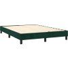 Box spring postel s matrací 140x190 cm samet [3130897] (Barva Černá)