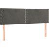 Box spring postel s matrací 140x190 cm samet [3130897] (Barva Černá)