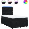 Box spring postel s matrací 120x190 cm samet [3294593] (Barva Tmavě šedá)