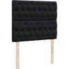 Box spring postel s matrací 120x190 cm samet [3294593] (Barva Tmavě šedá)