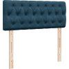 Box spring postel s matrací 120x190 cm samet [3287693] (Barva Tmavě šedá)