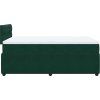 Box spring postel s matrací 120x190 cm samet [3287693] (Barva Tmavě šedá)