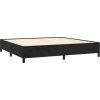 Box spring postel s matrací 200x200 cm samet [3129416] (Barva Růžová)