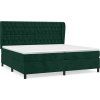 Box spring postel s matrací 200x200 cm samet [3129416] (Barva Růžová)