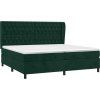 Box spring postel s matrací 200x200 cm samet [3129416] (Barva Růžová)