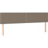 Box spring postel s matrací 200x200 cm textil [3130221] (Barva Taupe)