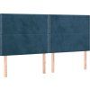 Box spring postel s matrací a LED 200x200 cm samet [3136083] (Barva Světle šedá)
