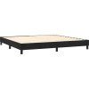 Box spring postel s matrací 200x200 cm samet [3141267] (Barva Tmavě moddrá)