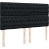 Box spring postel s matrací 180 x 200 cm samet [3293284] (Barva Světle šedá)
