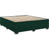 Box spring postel s matrací 180 x 200 cm samet [3293284] (Barva Světle šedá)
