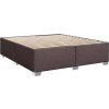 Box spring postel s matrací 180 x 200 cm textil [3285980] (Barva Modrá)