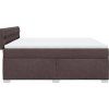 Box spring postel s matrací 180 x 200 cm textil [3285980] (Barva Modrá)
