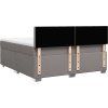 Box spring postel s matrací 180 x 200 cm textil [3285980] (Barva Modrá)