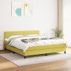 Box spring postel s matrací 180x200 cm textil [3139993] (Barva Světle šedá)