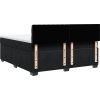 Box spring postel s matrací 180 x 200 cm samet [3288685] (Barva Tmavě šedá)